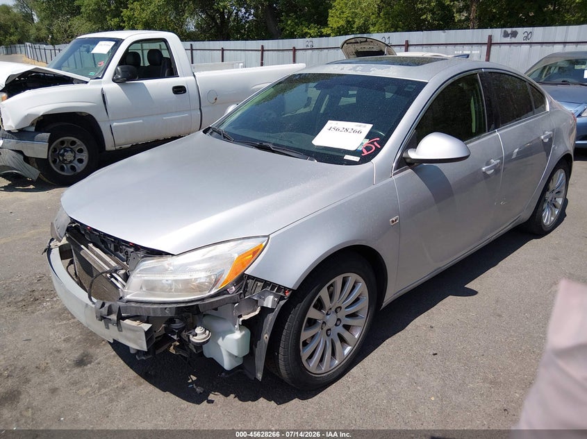 2011 Buick Regal Cxl Russelsheim VIN: W04GP5EC7B1013989 Lot: 45628266