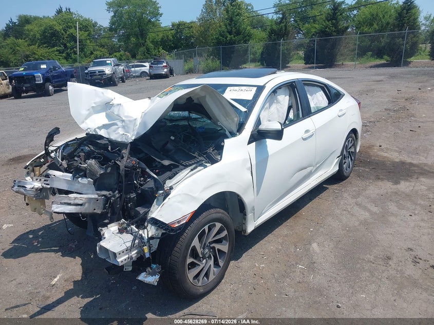 2017 HONDA CIVIC auction photo 2