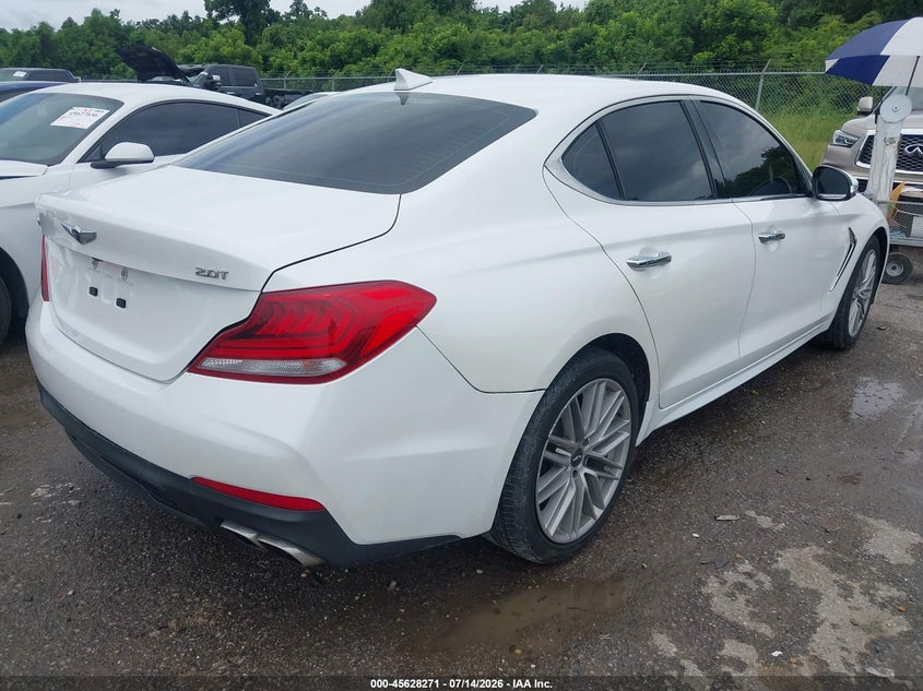 Vin: kmtg64la3lu051161, lot: 46126737, genesis g70 2.0t rwd 20204