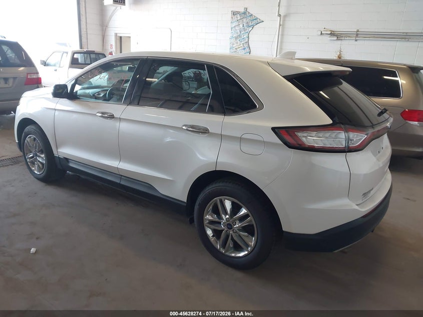 Vin: 2fmpk4j91gbb52743, lot: 46126739, ford edge sel 20163