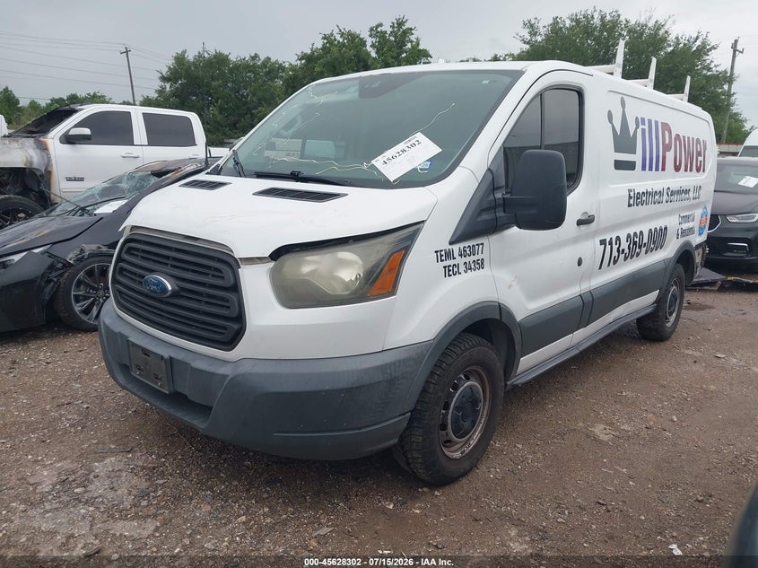 Vin: 1ftye1zm6gkb22215, lot: 46126768, ford transit-150 20162