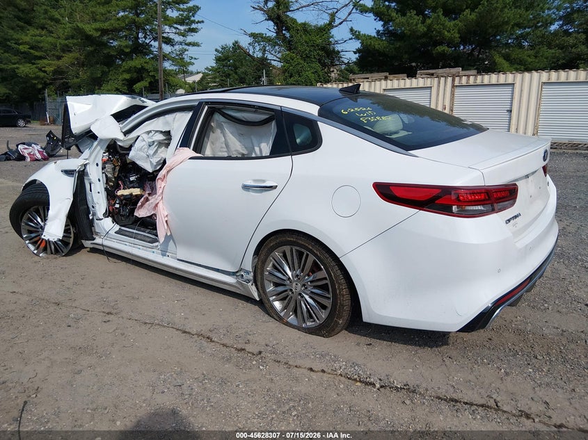 Vin: 5xxgv4l21gg108348, lot: 46126772, kia optima sxl turbo 20163