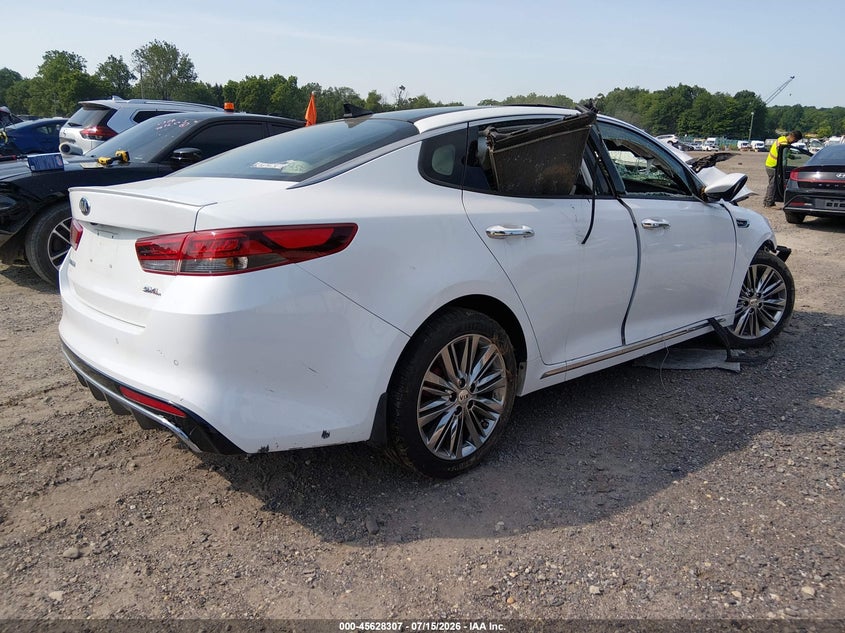 Vin: 5xxgv4l21gg108348, lot: 46126772, kia optima sxl turbo 20164