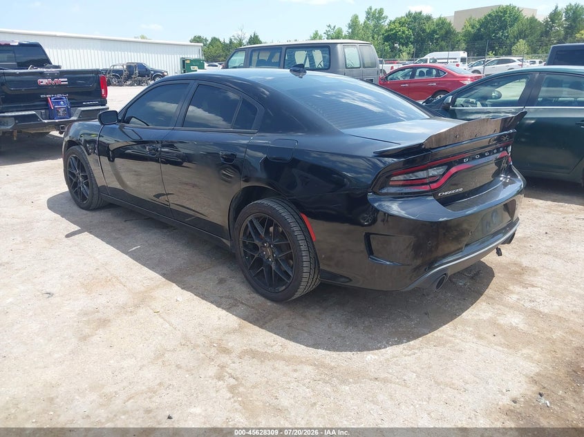 2018 DODGE CHARGER SEDAN 3.6L V-6 DOHC, VVT, 300HP