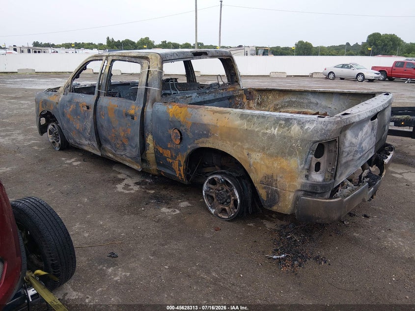 Vin: 3c6ur5clxrg216223, lot: 46126779, ram 2500 tradesman  4x4 6'4 box 20243