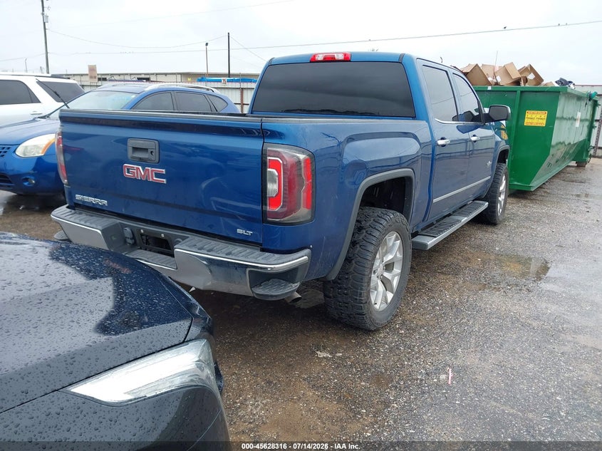 Vin: 3gtu2nec1jg280990, lot: 46126782, gmc sierra 1500 slt 20184