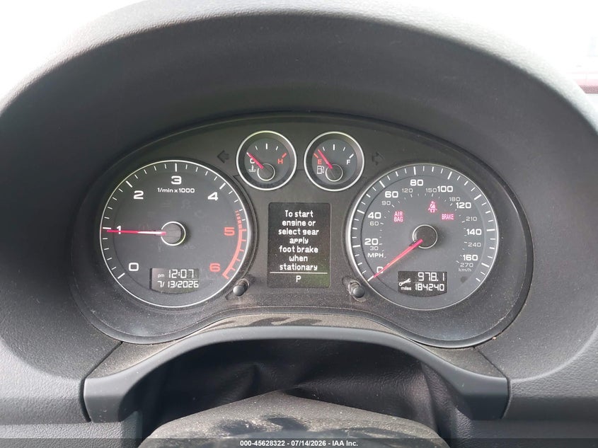 2013 Audi A3 2.0 Tdi Premium VIN: WAUKJAFM0DA018890 Lot: 45628322