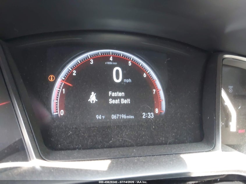 2019 HONDA CIVIC SI auction photo 7