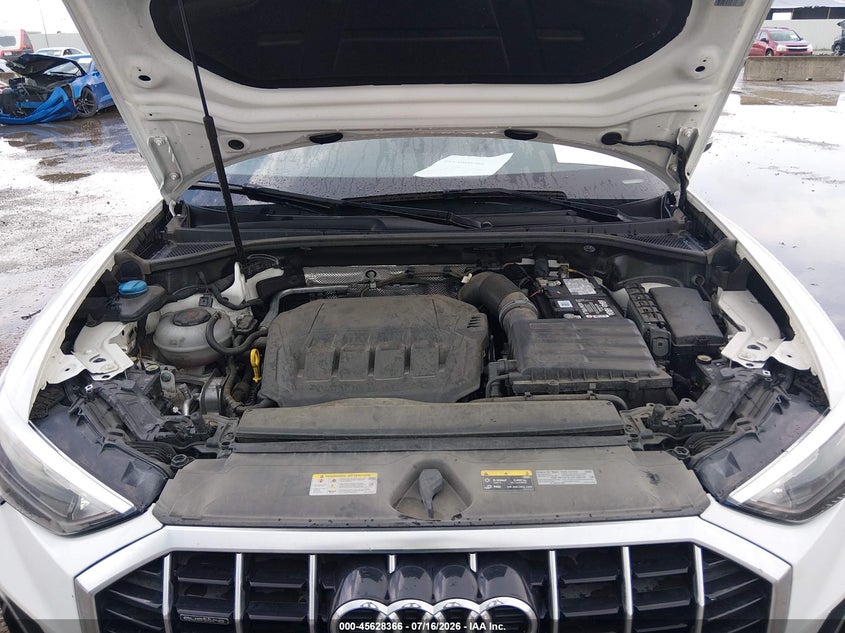 2022 Audi Q3 Premium 45 Tfsi S Line Quattro Tiptronic VIN: WA1DECF32N1138110 Lot: 45628366