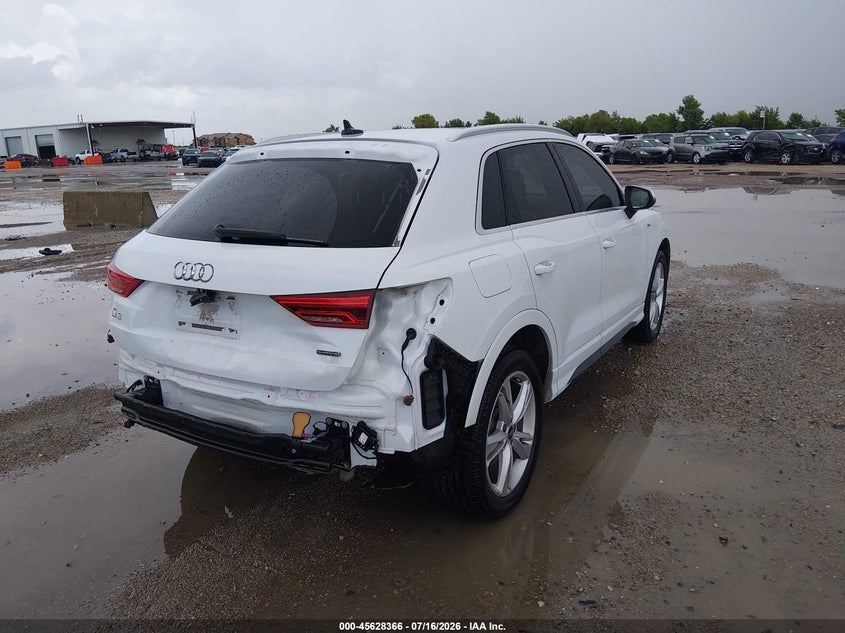 Vin: wa1decf32n1138110, lot: 46126832, audi q3 premium 45 tfsi s line quattro tiptronic 20224