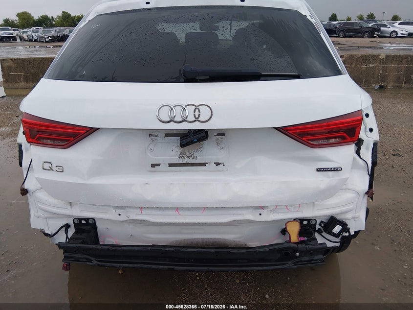 2022 Audi Q3 Premium 45 Tfsi S Line Quattro Tiptronic VIN: WA1DECF32N1138110 Lot: 45628366