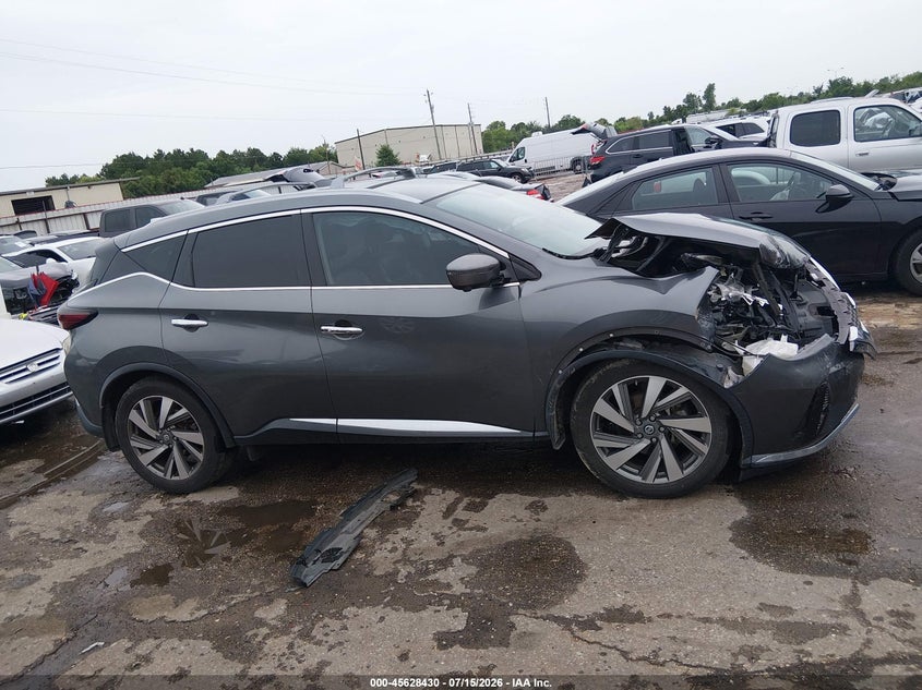 2019 Nissan Murano Sl VIN: 5N1AZ2MJ7KN125944 Lot: 45628430