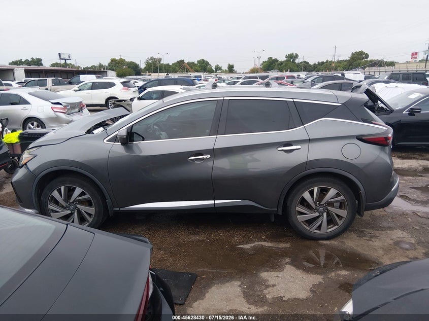 2019 Nissan Murano Sl VIN: 5N1AZ2MJ7KN125944 Lot: 45628430
