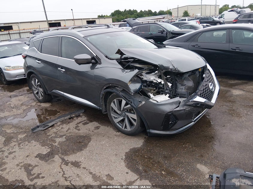 2019 Nissan Murano Sl VIN: 5N1AZ2MJ7KN125944 Lot: 45628430
