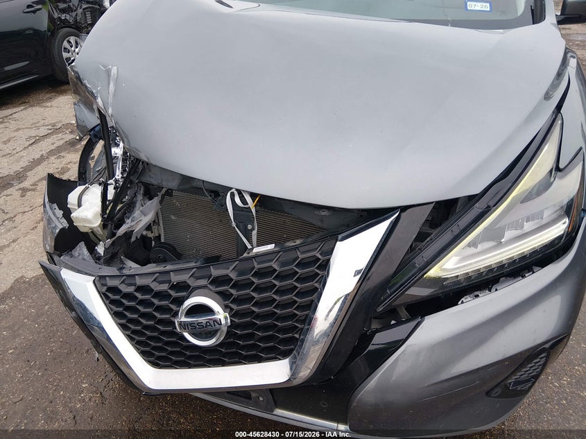 2019 Nissan Murano Sl VIN: 5N1AZ2MJ7KN125944 Lot: 45628430
