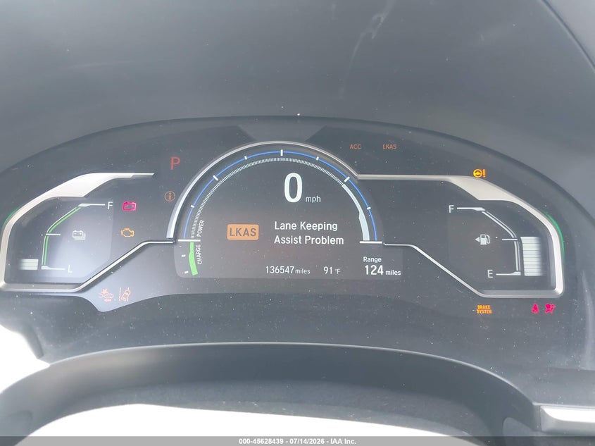 2018 Honda Clarity Plug-In Hybrid Touring VIN: JHMZC5F38JC008729 Lot: 45628439