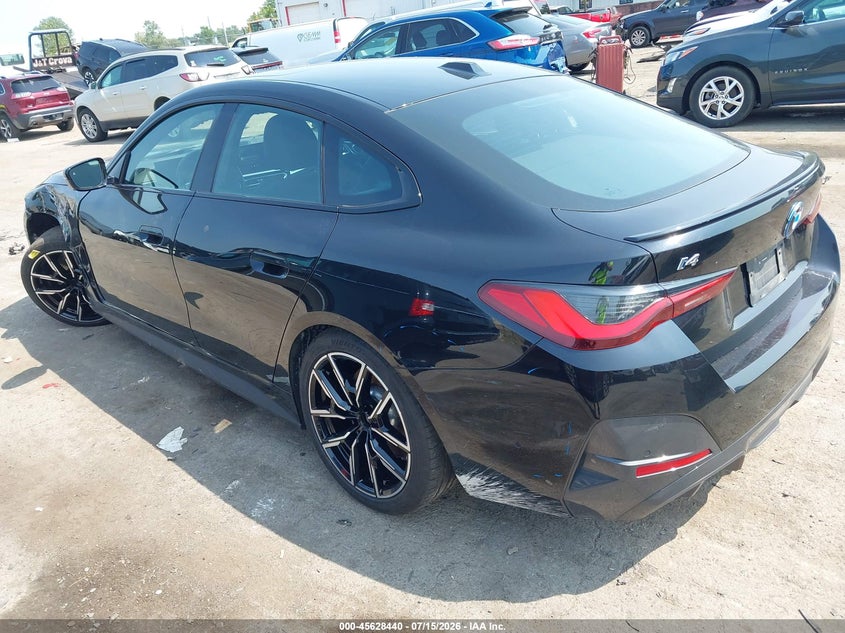 Vin: wby83fb0xrfr76385, lot: 46126906, bmw i4 gran coupe xdrive40 20243