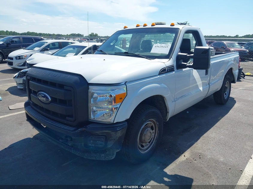 2016 Ford F250, Rear, IAAI, VIN 1FTBF2A63GEA25817 — photo 2
