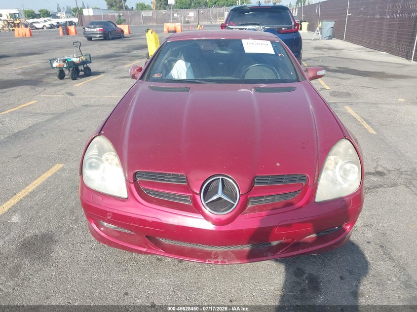 2005 Mercedes-Benz Slk 350 VIN: WDBWK56F35F048964 Lot: 45628450