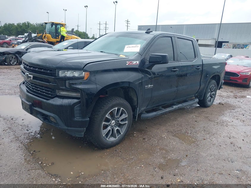 2020 Chevrolet Silverado 1500 4Wd Short Bed Rst, Flood, IAAI, VIN 3GCUYEED5LG116880 — photo 2