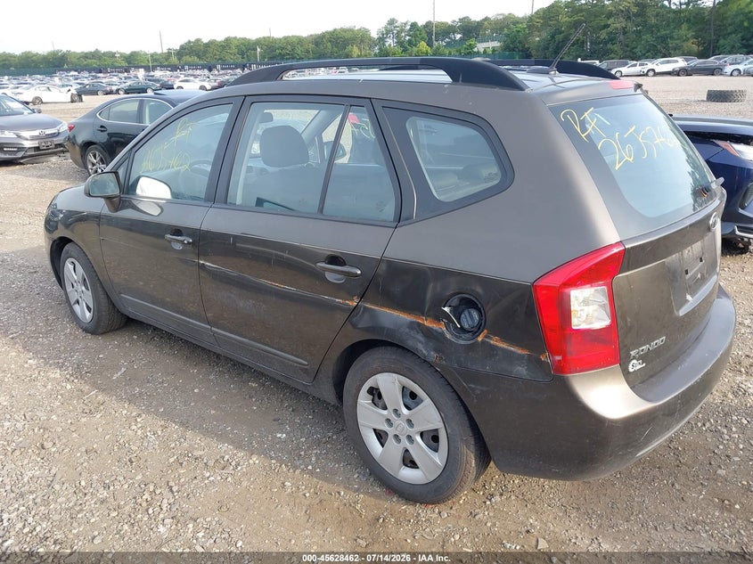 2009 Kia Rondo Lx VIN: KNAFG528397248749 Lot: 45628462