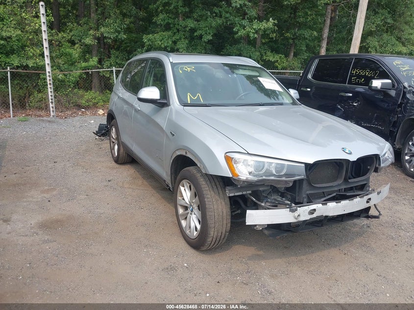 2015 BMW X3 xDrive28I VIN: 5UXWX9C52F0D54565 Lot: 45628468
