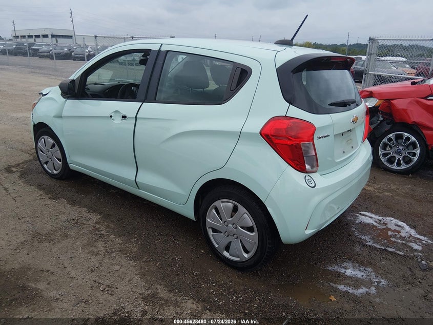 Vin: kl8cb6saxhc720019, lot: 46126945, chevrolet spark ls cvt 20173