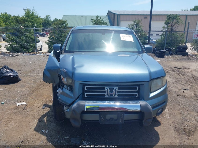 2006 Honda Ridgeline Rtl VIN: 2HJYK16506H516204 Lot: 45628537