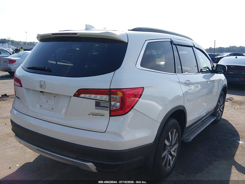 Vin: 5fnyf6h59lb021195, lot: 46127010, honda pilot awd ex-l 20204