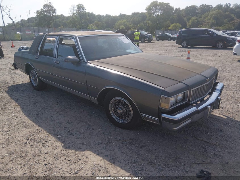 1986 CHEVROLET CAPRICE auction photo 1