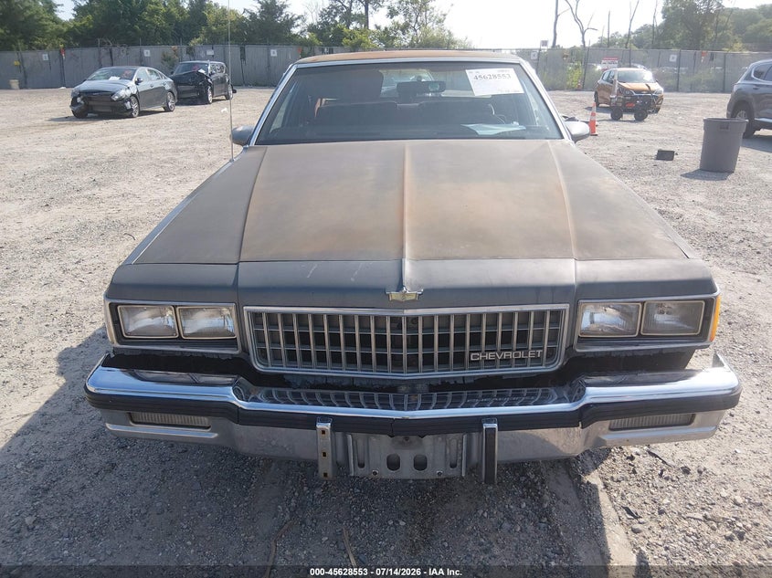 1986 CHEVROLET CAPRICE auction photo 6