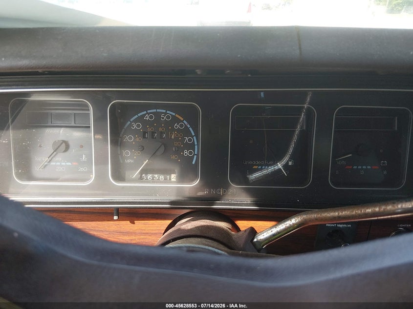 1986 CHEVROLET CAPRICE auction photo 7