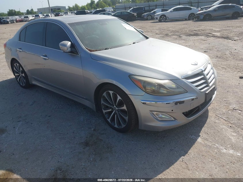 Vin: kmhgc4dh8cu184173, lot: 46127038, hyundai genesis 5.0 r-spec 20121