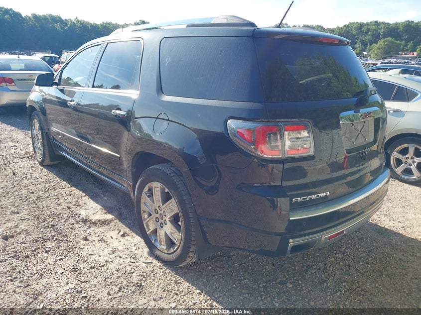 Vin: 1gkkvtkdxfj136784, lot: 46127040, gmc acadia denali 20153
