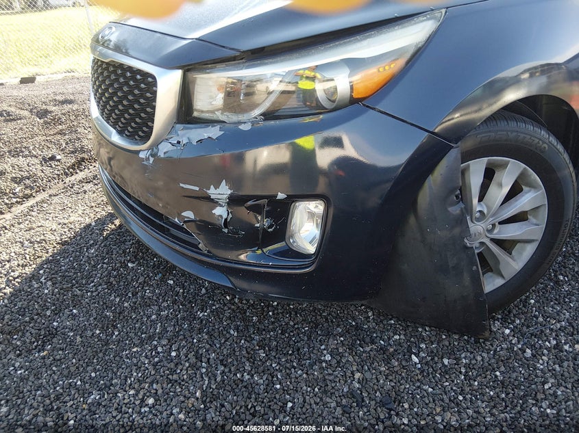 2015 Kia Sedona Ex VIN: KNDMC5C15F6023032 Lot: 45628581