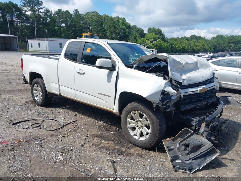 2021 Chevrolet Colorado 2Wd Long Box Lt, Front, IAAI, VIN 1GCHSCEA7M1233342