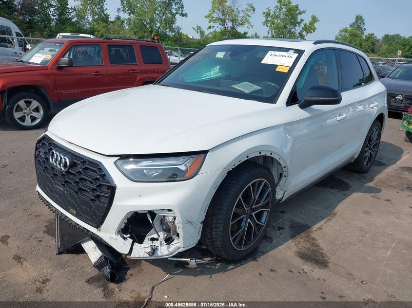 Vin: wa1b4afyxm2023564, lot: 46127122, audi sq5 premium plus tfsi quattro tiptronic 20212