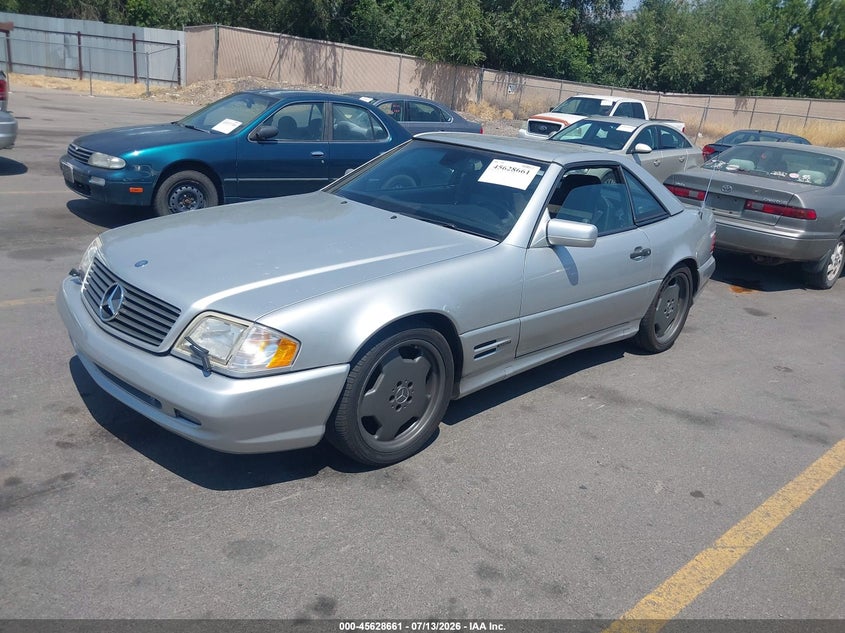 1997 Mercedes-Benz Sl 500, Normal Wear & Tear, IAAI, VIN WDBFA67F2VF148139 — photo 2
