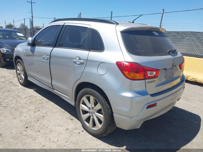 Vin: ja4ar4au6cz003787, lot: 46127133, mitsubishi outlander sport se 20123