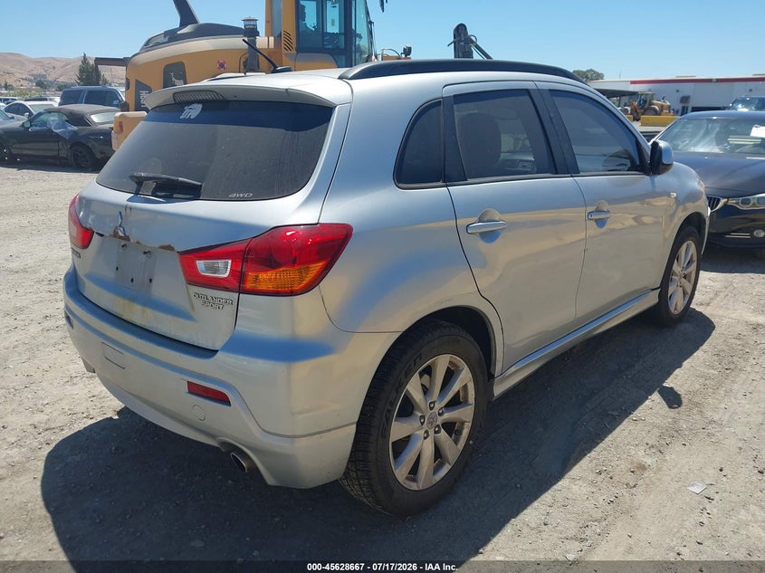 Vin: ja4ar4au6cz003787, lot: 46127133, mitsubishi outlander sport se 20124