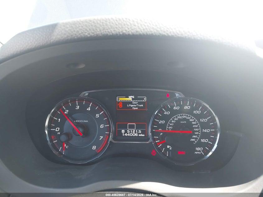 2018 Subaru Wrx Premium VIN: JF1VA1C6XJ9830447 Lot: 45628687