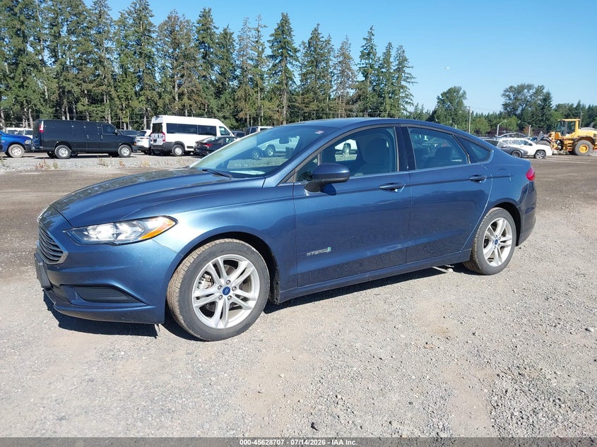 2018 FORD FUSION HYBRID auction photo 2