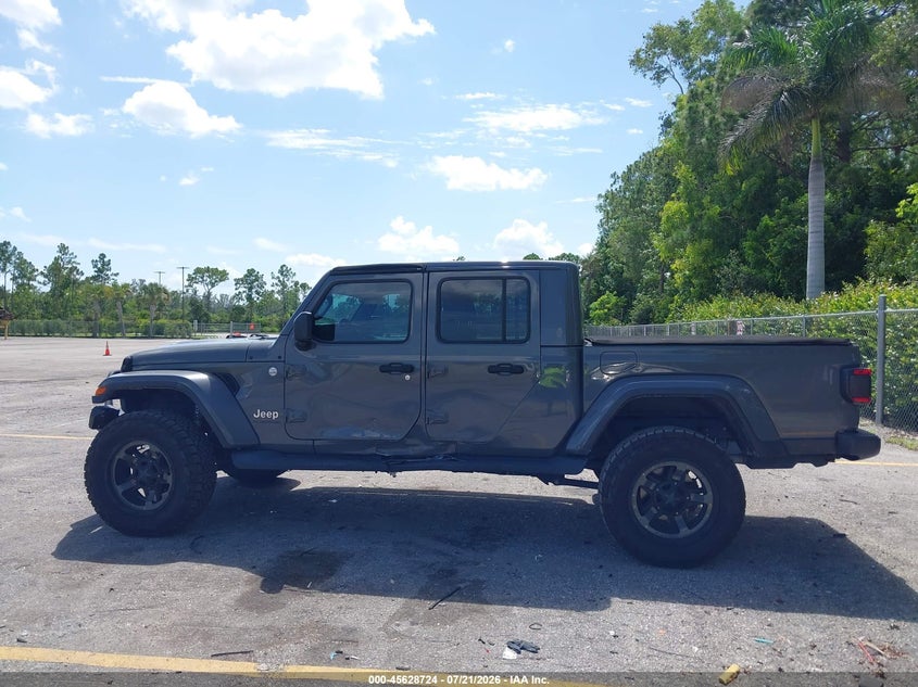 2021 Jeep Gladiator Overland 4X4 VIN: 1C6HJTFG7ML507575 Lot: 45628724