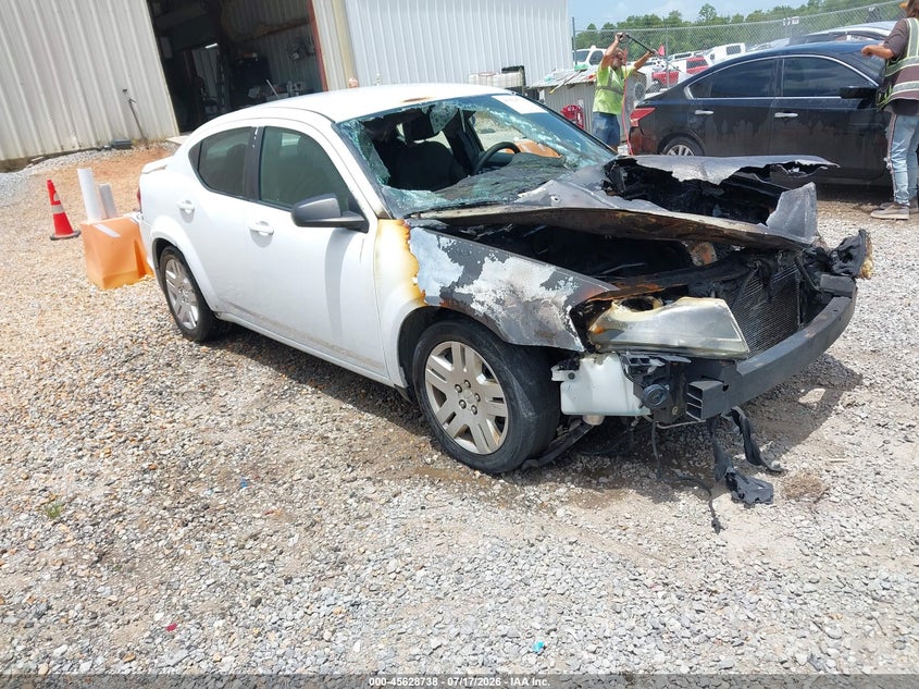 Vin: 1c3cdzab1dn537415, lot: 46127204, dodge avenger se 2013 img_1