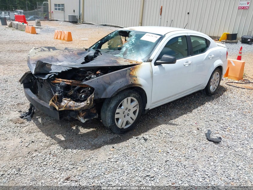 Vin: 1c3cdzab1dn537415, lot: 46127204, dodge avenger se 20132