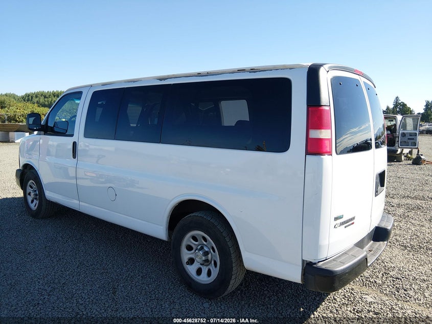 Vin: 1gnshbf49b1114705, lot: 46127218, chevrolet express 1500 ls 20113