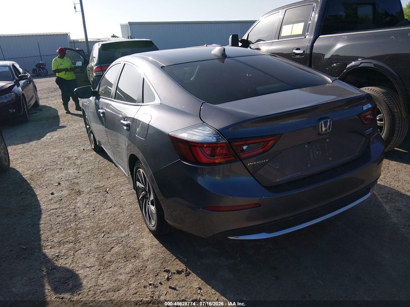 Vin: 19xze4f97le009991, lot: 46127240, honda insight touring 20203
