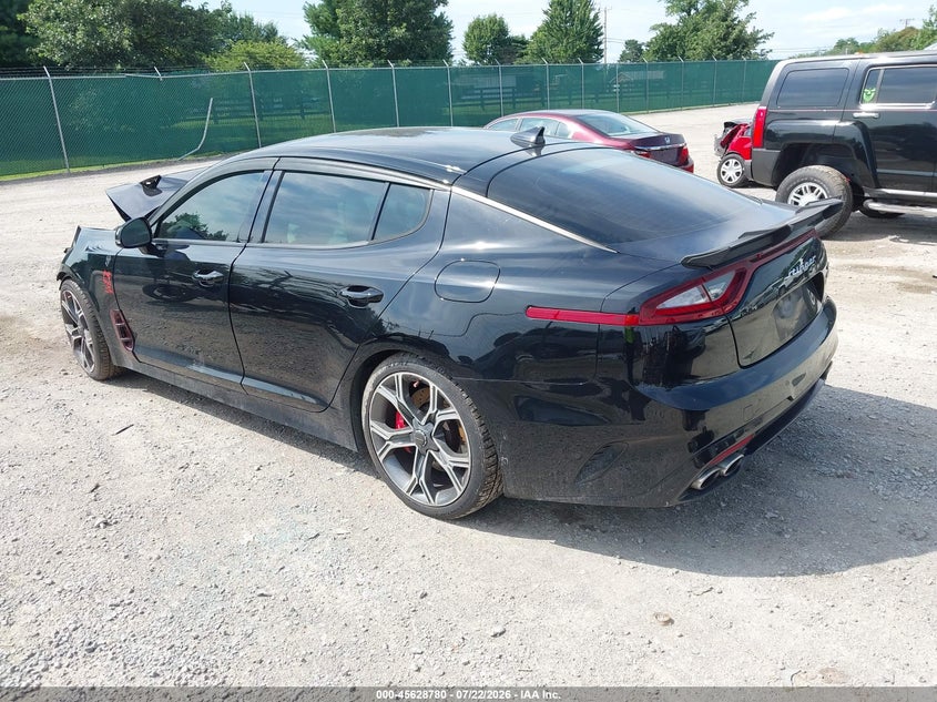 Vin: knae35lc5l6077378, lot: 46127246, kia stinger gt 20203