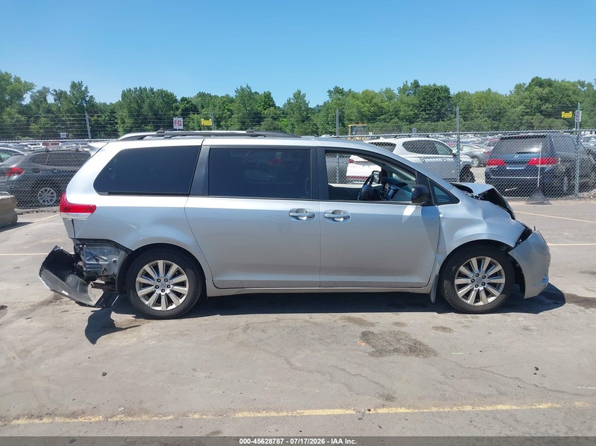 2011 Toyota Sienna Limited VIN: 5TDDK3DC0BS008634 Lot: 45628787