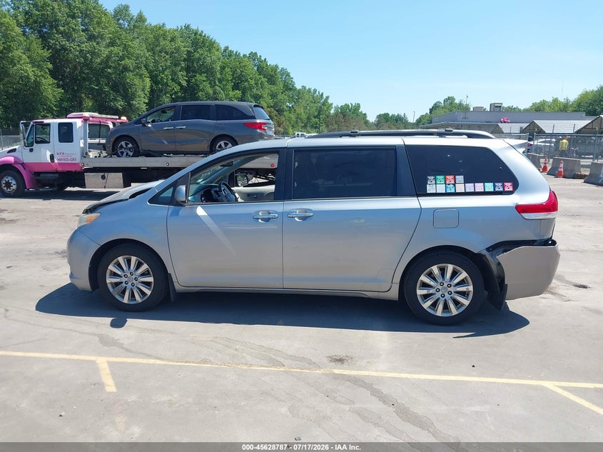 2011 Toyota Sienna Limited VIN: 5TDDK3DC0BS008634 Lot: 45628787